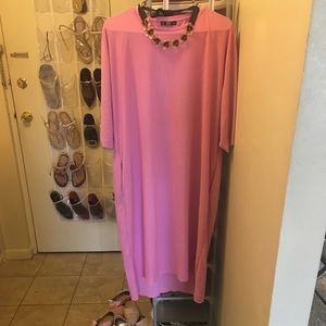 Zara pink dress